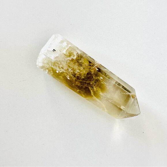 Citrine Polished Genuine 4.5” Crystal Point Boho Gypsy Meditation Yoga Gemstone - Picture 7 of 11